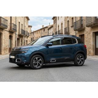 Pedane Laterali Allmond Black (2 pz, Alluminio) Citroen C5 Aircross 2017-2025 foto 1