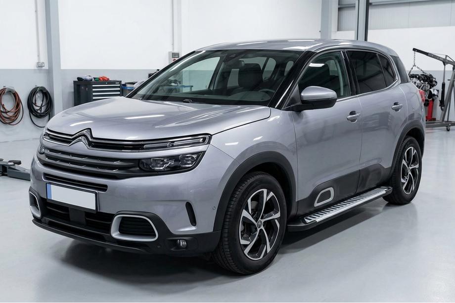 Citroen C5 Aircross 2017-2025 Pedane Laterali Line (2 pz, alluminio) Image