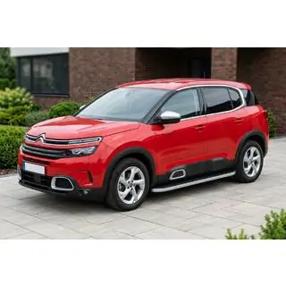 Pedane Laterali Tayga Grey (2 pz, Alluminio) Citroen C5 Aircross 2017-2025 foto 1