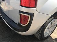 Mercedes Citan 2013-2021 Cornice riflettore posteriore (2 pz, acciaio inox) foto 5