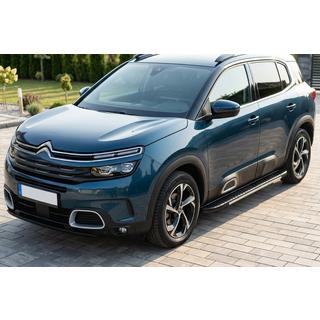 Pedane Laterali Bosphore Grey (2 pz, Alluminio) Citroen C5 Aircross 2017-2025 foto 1