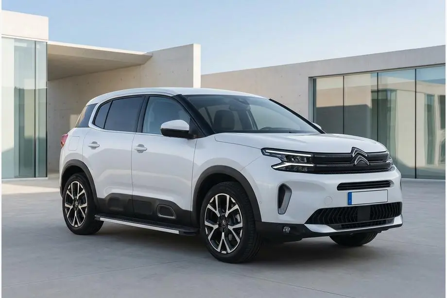 Citroen C5 Aircross 2017-2025 Pedane Laterali Maya V1 (2 pz, Alluminio) Image