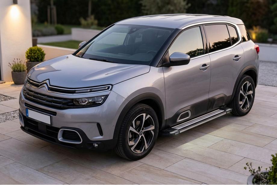 Citroen C5 Aircross 2017-2025 Pedane Laterali Rainbow (2 pz, Alluminio) Image