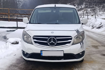 Mercedes Citan 2013-2021 Coperture Griglia Cromate (5 pz, Acciaio Inox) foto 2