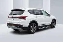 Hyundai Santa Fe 4 2018-2023 Pedane Laterali Rainbow (2 pz, Alluminio) foto 1