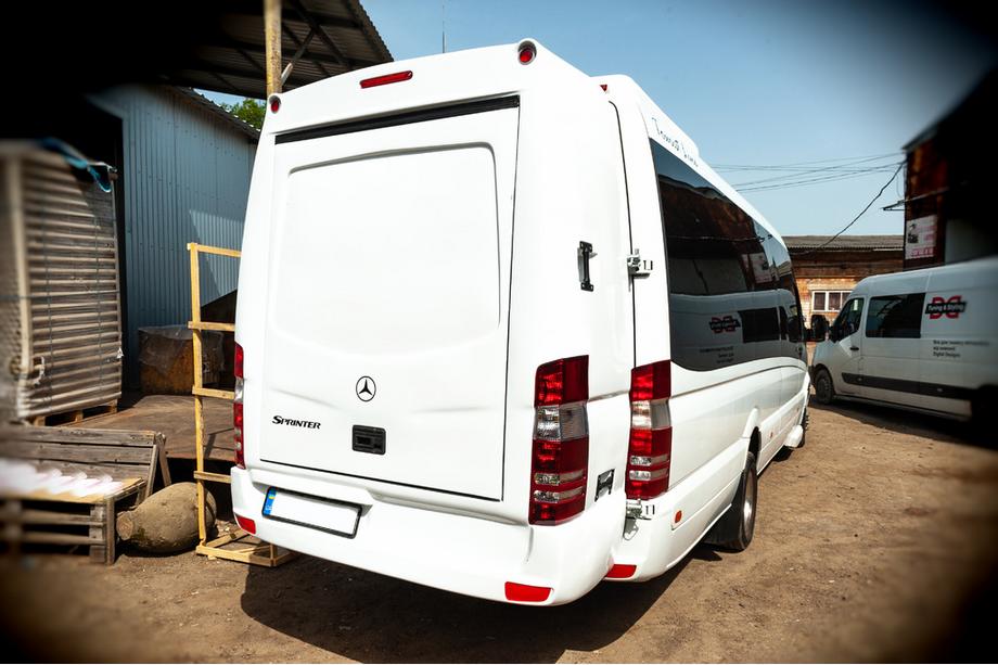 Mercedes Sprinter W906 2006–2018 Portapacchi da tetto Image