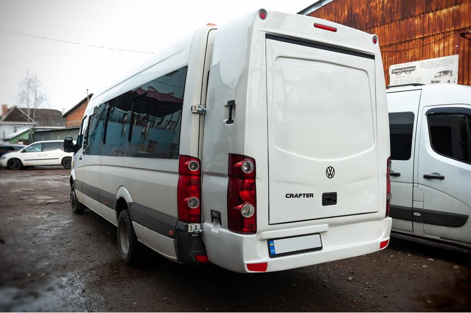Volkswagen Crafter 2006-2016 Portapacchi da tetto (primer per verniciatura) Foto 2