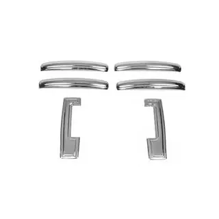 Coperture Maniglie Cromate (4 pz, Acciaio Inox) foto 3