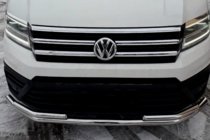 Volkswagen Crafter 2016- Protezione Anteriore ST085 Acciaio Inox foto 3