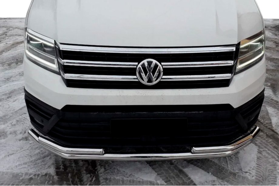 Volkswagen Crafter 2016- Protezione Anteriore ST085 Acciaio Inox Image