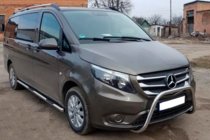 Mercedes Vito/V-class W447 2014- Protezione Anteriore WT006 (Acciaio Inox) foto 1