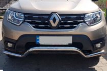 Dacia Duster 2018-2024 Protezione Anteriore WT008 (Acciaio Inox) foto 5