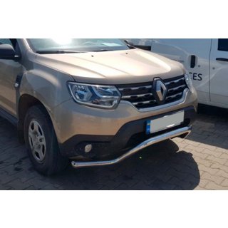 Protezione Anteriore WT008 (Acciaio Inox) Dacia Duster 2018-2024 foto 2