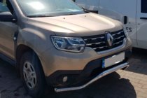Renault Duster 2018-2024 Protezione Anteriore WT008 (Acciaio Inox) foto 3