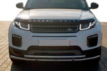 Range Rover Evoque 2012-2018 Protezione anteriore ST014-1 (acciaio inox) foto 1