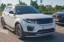 Range Rover Evoque 2012-2018 Protezione anteriore ST014-1 (acciaio inox) foto 2