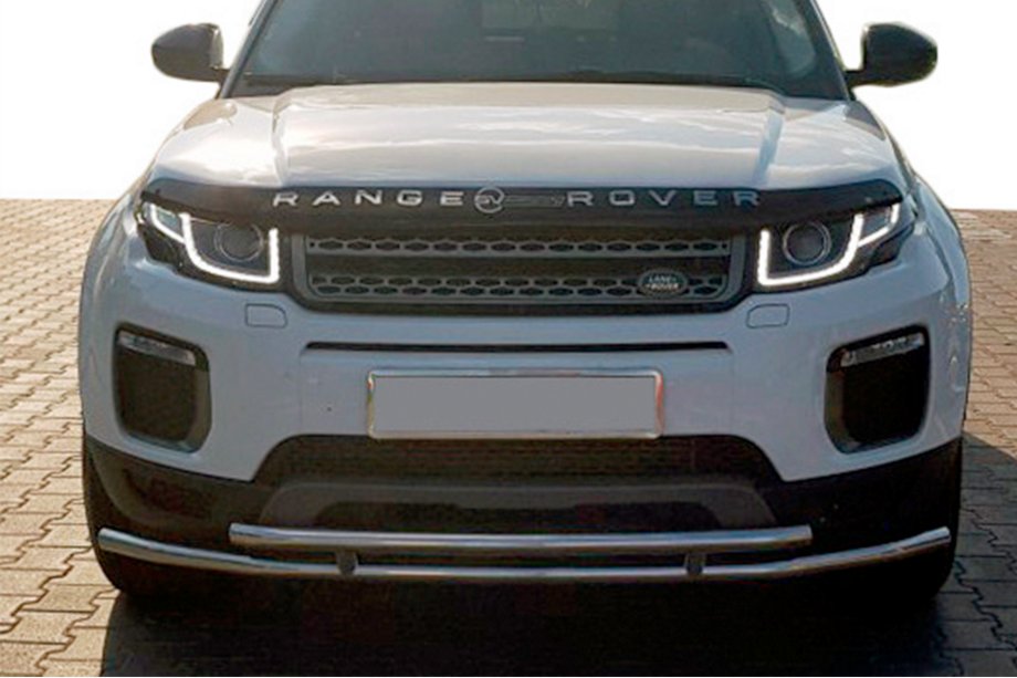 Range Rover Evoque 2012-2018 Protezione anteriore ST014-1 (acciaio inox) Image