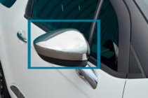Citroen DS-9 2020- Coperture Specchietti (2 pz, Acciaio Inox) foto 2