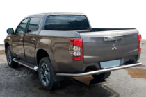 Fiat Fullback 2016- Protezione Posteriore AK005 (Acciaio Inox) foto 1