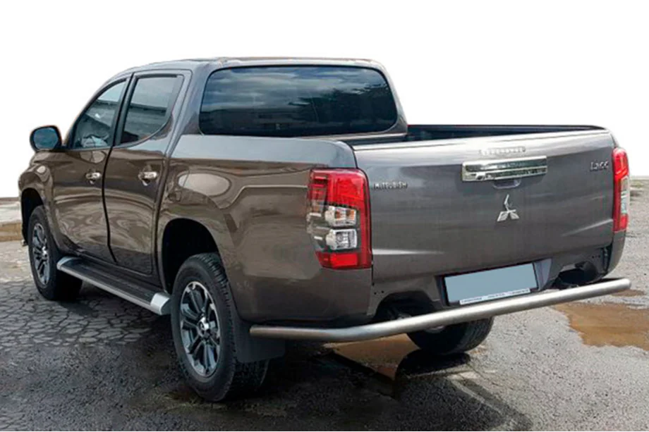 Fiat Fullback 2016- Protezione Posteriore AK005 (Acciaio Inox) Image