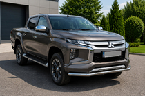 Fiat Fullback 2016- Protezione Anteriore ST008 (Acciaio Inox) foto 3