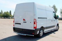 Renault Master 2011-2023 Barra Posteriore AK008 (Acciaio Inox) foto 4