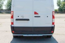 Renault Master 2011-2023 Barra Posteriore AK008 (Acciaio Inox) foto 3