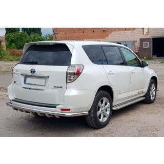 Barra di protezione posteriore AK005-15 (solo per EV, 2 pz., acciaio inox) Toyota Rav 4 2006-2013 foto 2