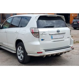 Barra di protezione posteriore AK005-15 (solo per EV, 2 pz., acciaio inox) Toyota Rav 4 2006-2013 foto 3