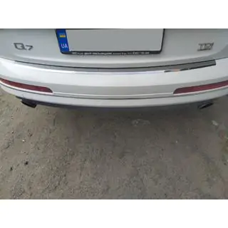 Protezione paraurti posteriore Carmos acciaio inox
