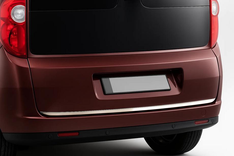 Opel Combo 2012-2018 Modanatura Bordo Cofano Bagagliaio Acciaio Inox Image