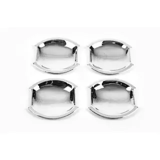 Vaschette maniglie porta (4 pz, plastica) foto 3