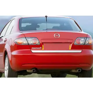 Modanatura bagagliaio acciaio inox Mazda 6 2003-2008 foto 1