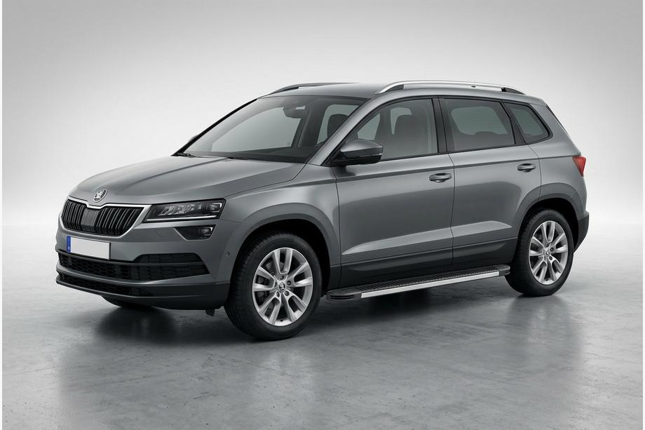 Skoda Karoq 2018- Pedane Laterali Maya V1 (2 pz, Alluminio) Image