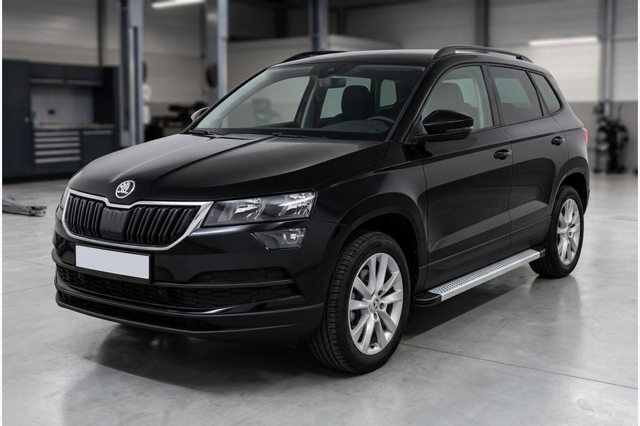 Skoda Karoq 2018- Pedane Laterali Maya V2 (2 pz, Alluminio) Image