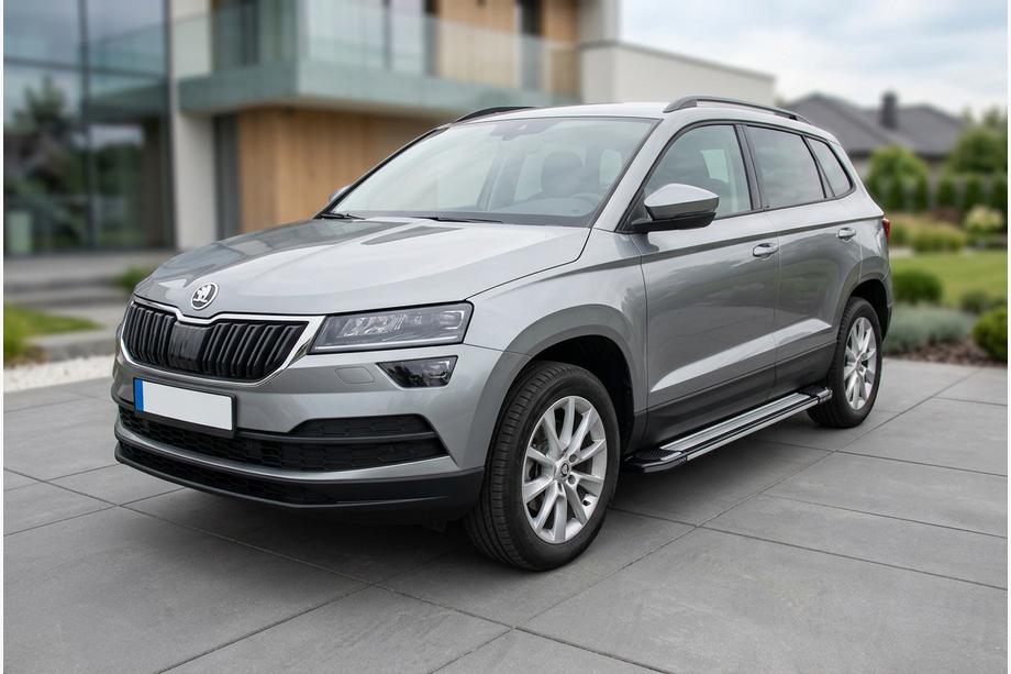 Skoda Karoq 2018- Pedane Laterali Rainbow (2 pz, Alluminio) Image