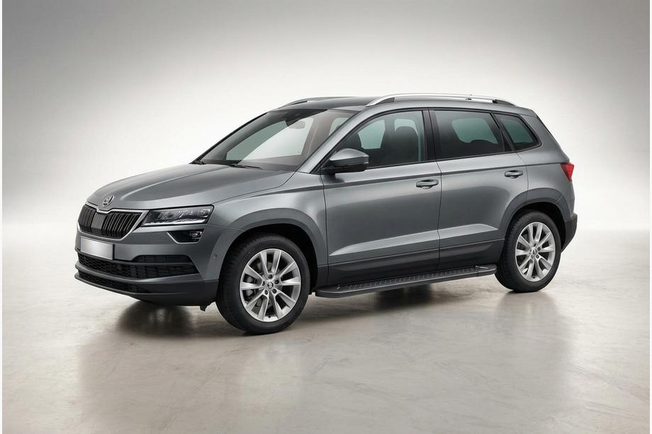 Skoda Karoq 2018- Pedane Laterali Allmond Black (2 pz, Alluminio) Image