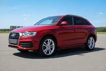 Audi Q3 2011-2019 Pedane Laterali Maya Red (2 pz, Alluminio) foto 1