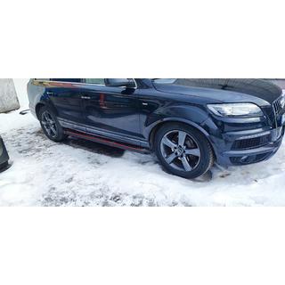 Pedane Laterali Maya Red (2 pz, Alluminio) Audi Q7 2005-2015 foto 2