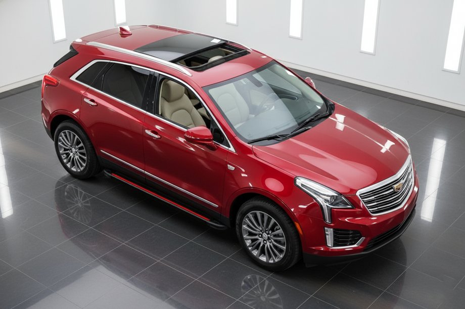 Cadillac XT5 2016- Pedane Laterali Maya Red (2 pz, Alluminio) Image