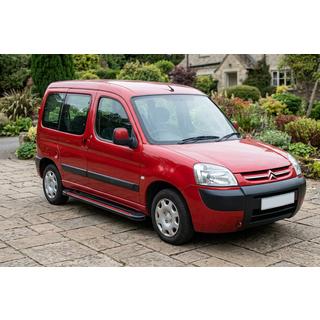 Pedane Laterali Maya Red (2 pz, Alluminio) Citroen Berlingo 1996-2008 foto 1