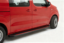 Citroen Jumpy/Dispatch 2017- Pedane Laterali Maya Red (2 pz, Alluminio) foto 1