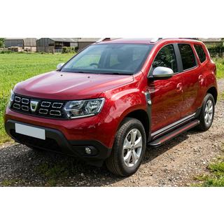 Pedane Laterali Maya Red (2 pz, Alluminio) Dacia Duster 2018-2024 foto 1