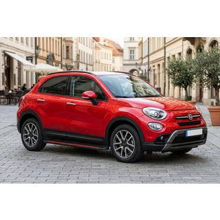 Pedane Laterali Maya Red (2 pz, Alluminio) Fiat 500X 2014-2024 foto 1