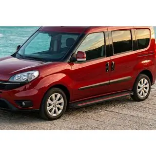 Pedane Laterali Maya Red (2 pz, Alluminio) foto 1