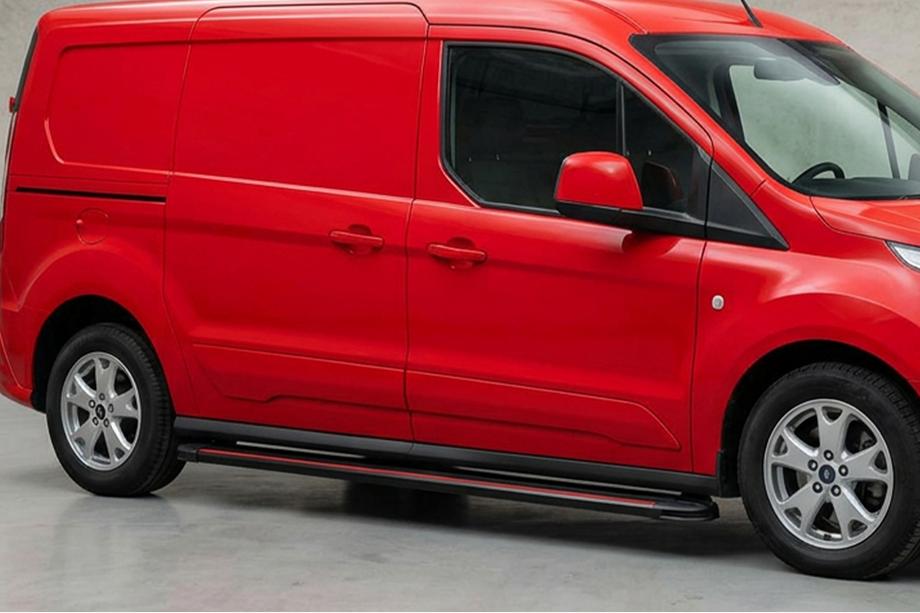 Ford Connect 2014-2021 Pedane Laterali Maya Red (2 pz, Alluminio) Image