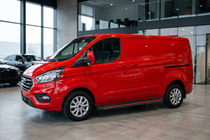 Ford Custom 2013-2022 Pedane Laterali Maya Red (2 pz, Alluminio) foto 1