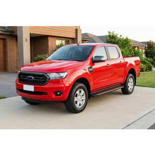 Pedane Laterali Maya Red (2 pz, Alluminio) Ford Ranger 2011–2022 foto 1