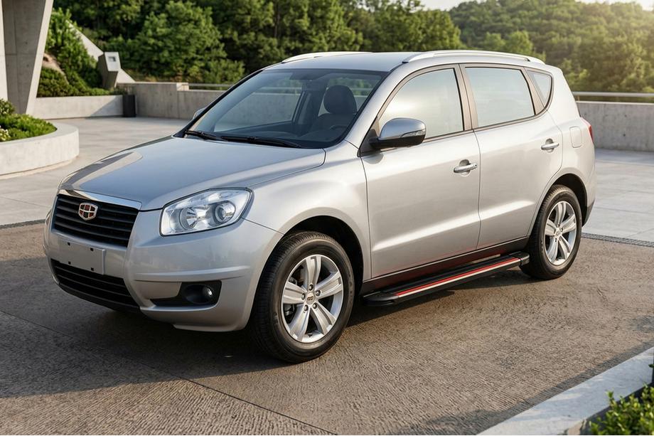 Geely Emgrand X7 2011- Pedane Laterali Maya Red (2 pz, Alluminio) Image