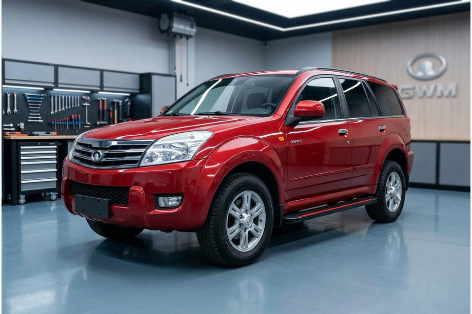 GreatWall Haval/Hover H3 2005-2013 Pedane Laterali Maya Red (2 pz, Alluminio) Image